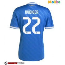 Moške Nogometnih dresov Real Madrid Antonio Rudiger #22 Tretji 2025-26 Kratki rokavi